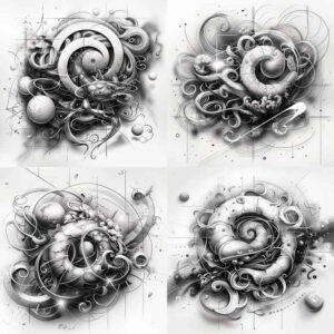 harmony-symbol-universe-for-upper-arm – tattoo design ideas free ai generated – Gallery: zodiac-signs-inkby-ai