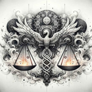 light-symbol-detailed-lines-for-neck – tattoo design ideas free ai generated – Gallery: zodiac-signs-inkby-ai
