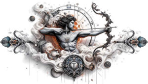 spiritual-sign-artistic-swirl-for-ribs – tattoo design ideas free ai generated – Gallery: zodiac-signs-inkby-ai