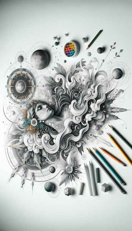astrological-symbol-hypnotic-for-spine – tattoo design ideas free ai generated – Gallery: zodiac-signs-inkby-ai