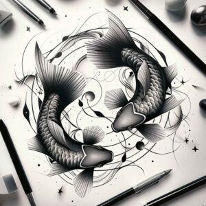 zodiac-mysteries-repetitive-shapes-for-chest – tattoo design ideas free ai generated – Gallery: zodiac-signs-inkby-ai