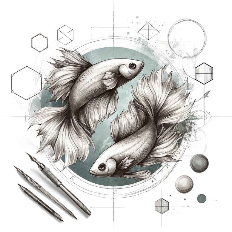 evolution-symbol-radiating-lines-for-side-torso – tattoo design ideas free ai generated – Gallery: zodiac-signs-inkby-ai