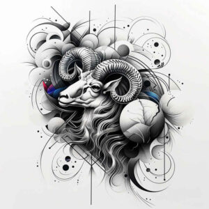 minimalist-astrological-sign-mandala-tattoo-for-upper-chest – tattoo design ideas free ai generated – Gallery: zodiac-signs-inkby-ai