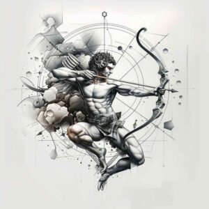 zodiac-symbol-inward-focus-for-forearm – tattoo design ideas free ai generated – Gallery: zodiac-signs-inkby-ai