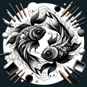 nature-symbol-fine-line-for-back – tattoo design ideas free ai generated – Gallery: zodiac-signs-inkby-ai