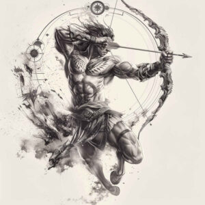 astrology-elaborate-for-elbow – tattoo design ideas free ai generated – Gallery: zodiac-signs-inkby-ai