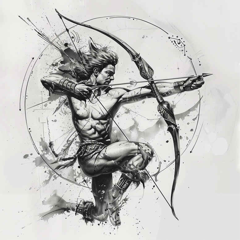 energy-symbol-circular-pattern-for-lower-thigh – tattoo design ideas free ai generated – Gallery: zodiac-signs-inkby-ai