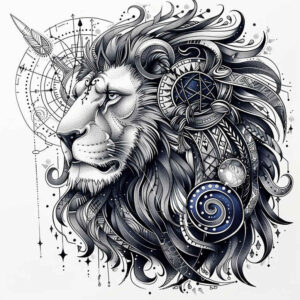 star-sign-harmony-for-collarbone – tattoo design ideas free ai generated – Gallery: zodiac-signs-inkby-ai