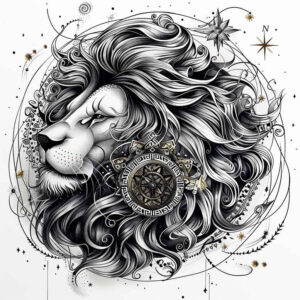balance-sign-intricate-web-for-back-shoulder – tattoo design ideas free ai generated – Gallery: zodiac-signs-inkby-ai