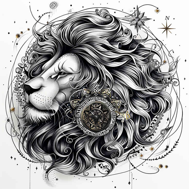 balance-sign-intricate-web-for-back-shoulder – tattoo design ideas free ai generated – Gallery: zodiac-signs-inkby-ai