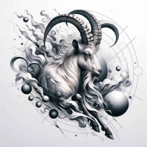 zodiac-motif-patterned-for-upper-back – tattoo design ideas free ai generated – Gallery: zodiac-signs-inkby-ai