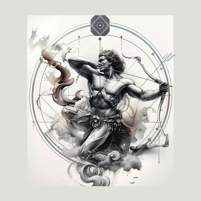 destiny-sign-harmony-for-triceps – tattoo design ideas free ai generated – Gallery: zodiac-signs-inkby-ai