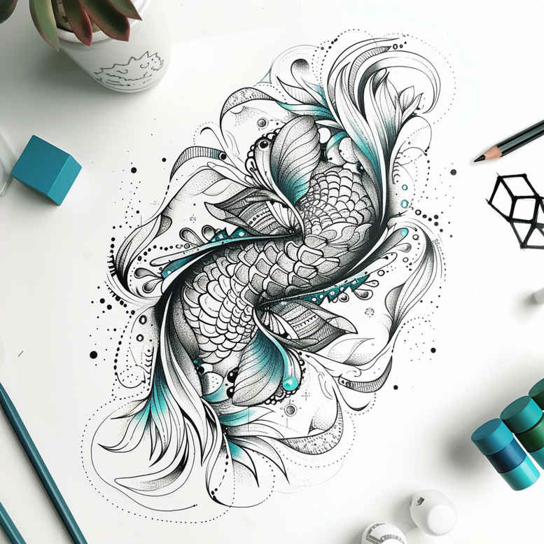 zodiac-sign-ornamental-for-back-shoulder – tattoo design ideas free ai generated – Gallery: zodiac-signs-inkby-ai