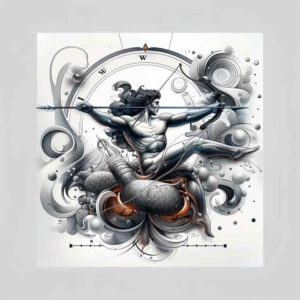 planet-motif-mystic-for-hip – tattoo design ideas free ai generated – Gallery: zodiac-signs-inkby-ai