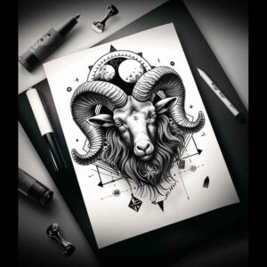 astrology-dynamic-center-for-hip – tattoo design ideas free ai generated – Gallery: zodiac-signs-inkby-ai
