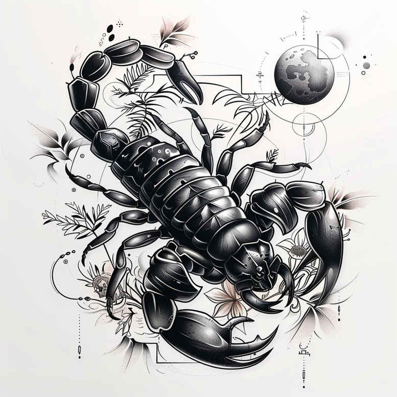 cycle-symbol-symmetric-for-forearm – tattoo design ideas free ai generated – Gallery: zodiac-signs-inkby-ai