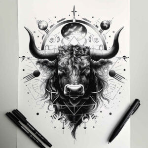 balance-symbol-infinity-motif-for-neck – tattoo design ideas free ai generated – Gallery: zodiac-signs-inkby-ai