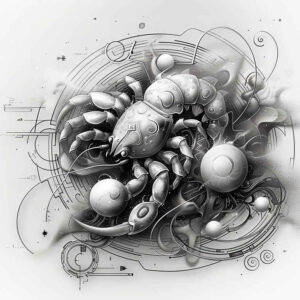 transformation-symbol-detailed-lines-for-forearm – tattoo design ideas free ai generated – Gallery: zodiac-signs-inkby-ai