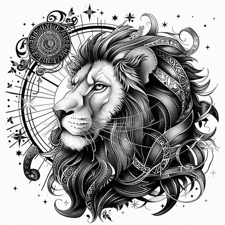journey-symbol-eastern-influence-for-side – tattoo design ideas free ai generated – Gallery: zodiac-signs-inkby-ai