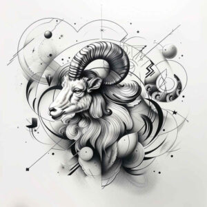 symbols-motif-intricate-for-abdomen – tattoo design ideas free ai generated – Gallery: zodiac-signs-inkby-ai