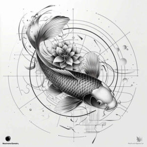 symbols-motif-calm-mind-for-shin – tattoo design ideas free ai generated – Gallery: zodiac-signs-inkby-ai