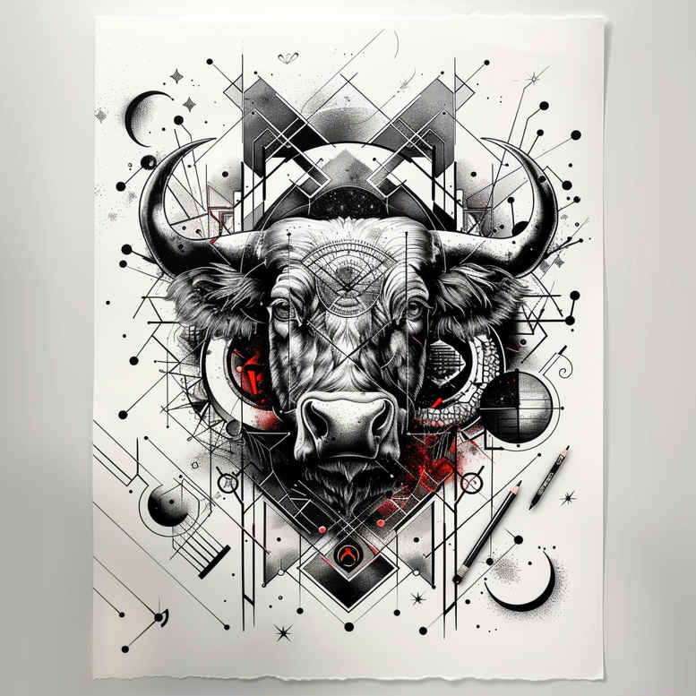 transformation-symbol-radial-symmetry-for-hand – tattoo design ideas free ai generated – Gallery: zodiac-signs-inkby-ai