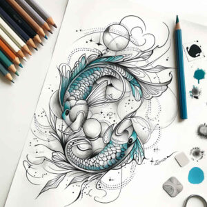 zodiac-signs tattoo design ideas precise astral force for lower back