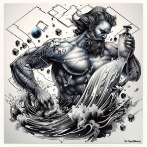 zodiac-signs tattoo design ideas negative space astral force symbol of endurance