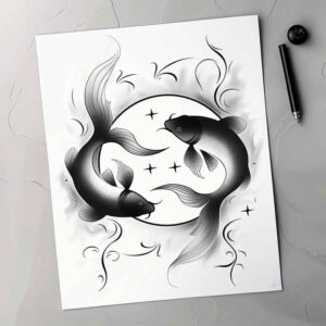 zodiac-signs tattoo design ideas simple form astral ink strength and power