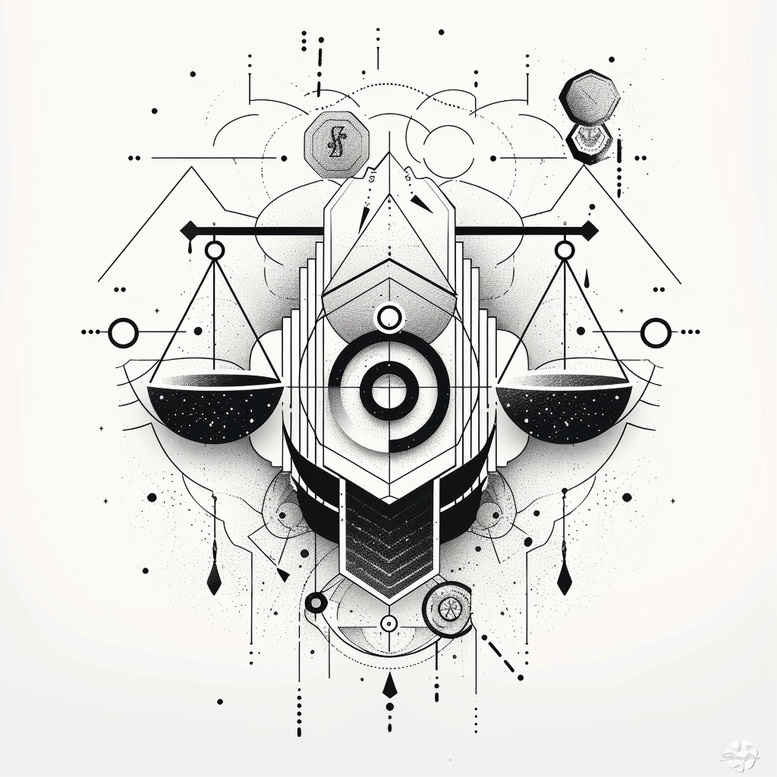 zodiac-signs tattoo design ideas bare birth emblem embodying perseverance