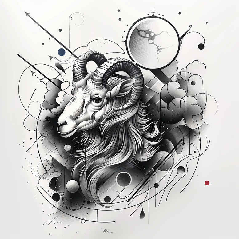 zodiac-signs tattoo design ideas lightweight birth emblem for upper chest