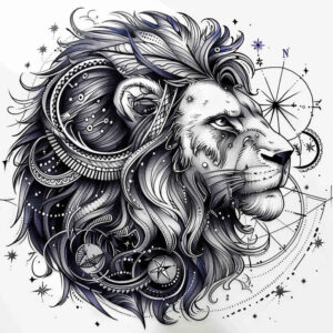 zodiac-signs tattoo design ideas open space birth emblem meaning determination