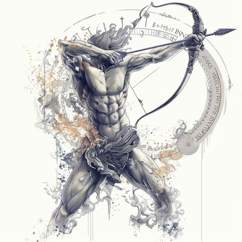 zodiac-signs tattoo design ideas little tattoo birth emblem symbolising resilience