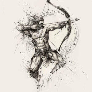 zodiac-signs tattoo design ideas no excess birth path courage and power