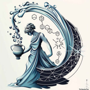 zodiac-signs tattoo design ideas bare birth path for neck