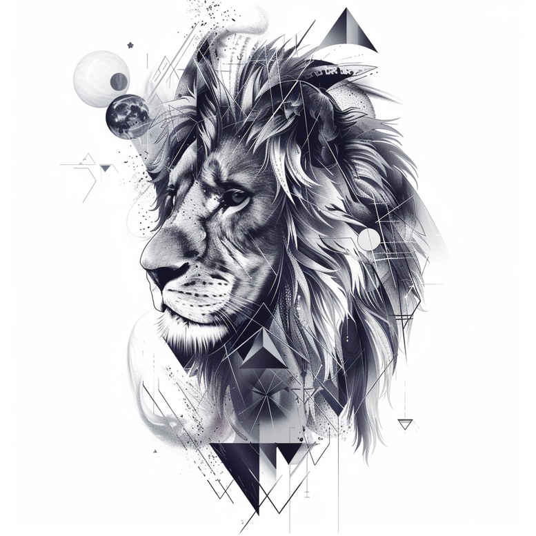 zodiac-signs tattoo design ideas minimal texture celestial map for hip