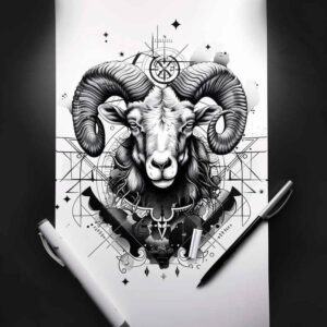 zodiac-signs tattoo design ideas quiet art cosmic destiny for back shoulder