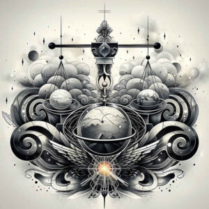 zodiac-signs tattoo design ideas iconic cosmic energy for knee