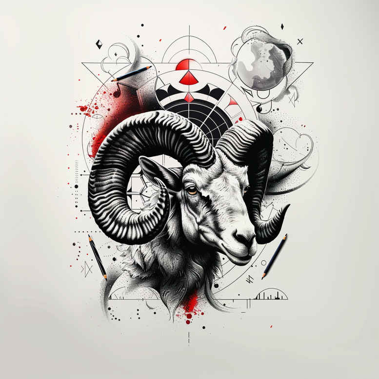 zodiac-signs tattoo design ideas discreet cosmic journey for lower chest