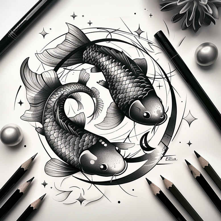 zodiac-signs tattoo design ideas fine dot cosmic journey for upper chest