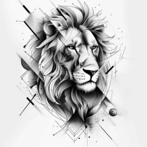 zodiac-signs tattoo design ideas clean shape cosmic journey symbolising determination