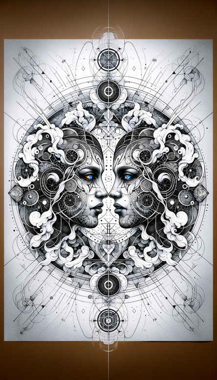 zodiac-signs tattoo design ideas elemental cosmic pattern stands for determination