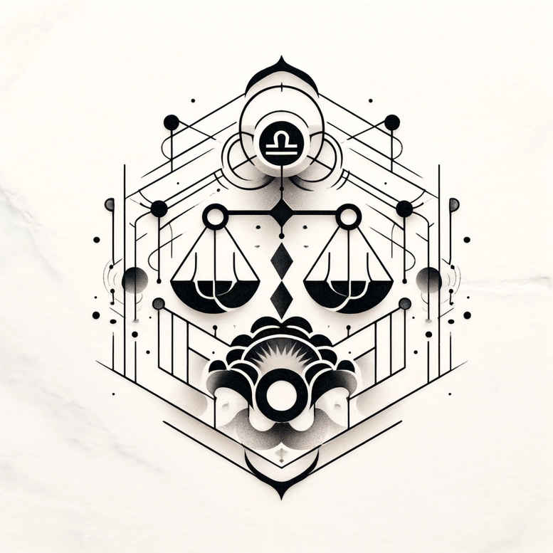 zodiac-signs tattoo design ideas pure design cosmic pattern stands for resilience