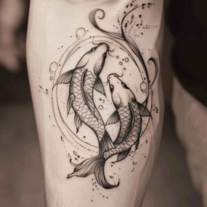 zodiac-signs tattoo design ideas micro art cosmic pattern symbolising strength