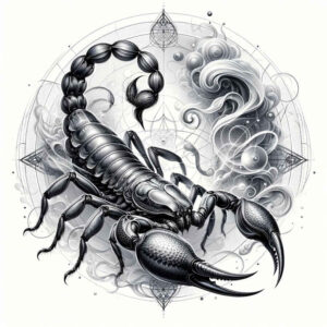 zodiac-signs tattoo design ideas pure outline cosmic tattoo for back of neck