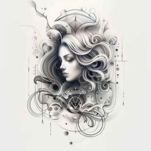 zodiac-signs tattoo design ideas tiny tattoo horoscope charm for outer arm