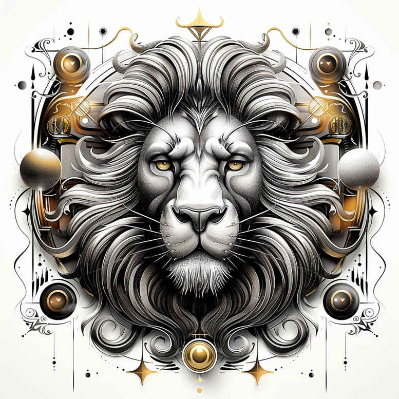 zodiac-signs tattoo design ideas no excess sign glyph courage and power