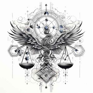 zodiac-signs tattoo design ideas crisp outline sign glyph for lower arm