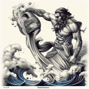 zodiac-signs tattoo design ideas no fill sign glyph shows courage