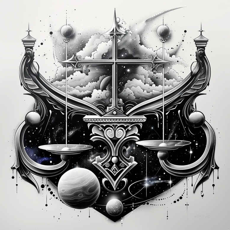 zodiac-signs tattoo design ideas soft touch sign glyph symbol of determination